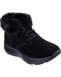 Skechers - Sk144334 On-The-Go Joy Suède Zwarte Laarzen - Lyst
