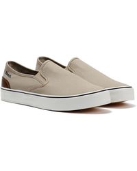 Bench - Dalton Canvas Slip On Sand Trainers - Lyst