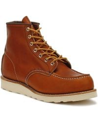 Red Wing Gold Legacy Classic Moc 875 Shoes - Brown