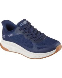 Skechers - Bobs Squad 4 Staple Look Rose Trainers - Lyst