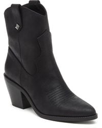 Rocket Dog - Feather Synthetic Heeled Ankle Boots - Lyst