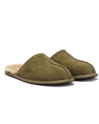 UGG Scuff Olive Slippers - Green