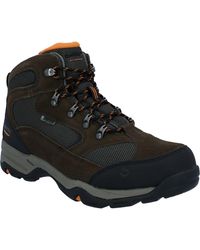 Hi-Tec - Storm Suede Dark Chocolate Hiking Boots - Lyst