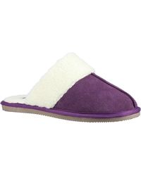 Hush Puppies - Arianna Chaussons En Daim - Lyst