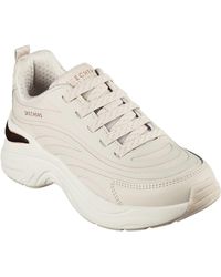 Skechers - Hazel Step N Flow Synthetische Natur Sneakers - Lyst