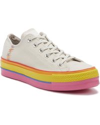 womens converse white all star oxford trainers
