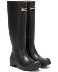 barbour abbey wellington boots olive