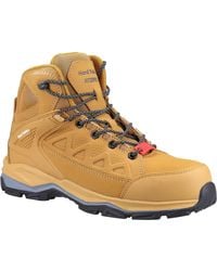 Hard Yakka - Atomic Leather Wheat Safety Boots - Lyst
