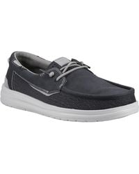 HEYDUDE - Welsh Grip Classic Mesh Cotton Blend /Storm Shoes - Lyst