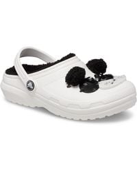 Crocs™ - Classic Lined Fun Lab Synthetic Panda Clogs - Lyst