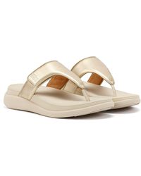 Fitflop - F-Mode Go Adjustable Flatf Sandales Dées - Lyst