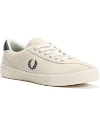 Fred Perry - Suede Tennis Shoe - Lyst