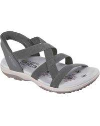 Skechers - Reggae Slim Stretch Flex Textile Sandals - Lyst