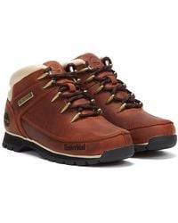 Timberland Euro Sprint Hiker Mid Boots - Brown