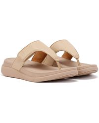 Fitflop - F-Mode Go Adjustable Flatform Sandales - Lyst