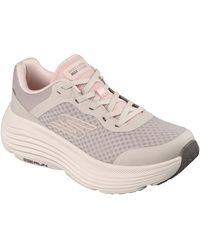 Skechers - Max Cushioning Endeavour Natural Synthetic/Trim Trainers - Lyst