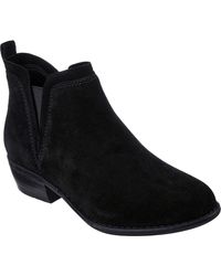 Skechers - Texas Rodeo Night Botas Negras De Cuero Para Mujer - Lyst