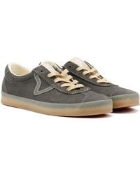 Vans - Sport Low Crepe Suede Pewter Trainers - Lyst