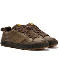 Caterpillar - Axiom Waxy Leather Cub Lace-Up Shoes - Lyst