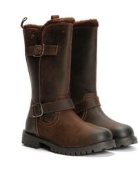 Hush Puppies - Winnie stiefel Aus Leder - Lyst