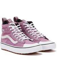 vans high top multicolor