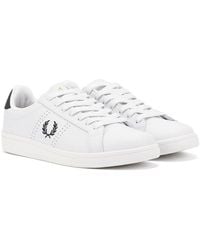 Fred Perry - B721 Leather Trainers - Lyst
