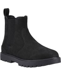 TOMS - Griffin Leather Boots - Lyst