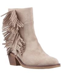 Rocket Dog - Yankee Faux Suede Heeled Ankle Boots - Lyst