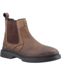 Hush Puppies - Jamie Leather Boots - Lyst