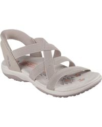 Skechers - Reggae Slim Stretch Flex Damen Sandalen - Lyst