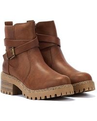 Blowfish - Lifted Women's Rust Boots - Lyst