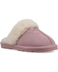 BEARPAW - Loki Ii Suede Peony Slippers - Lyst