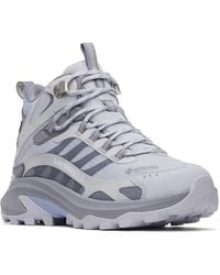 Merrell - Moab Speed 2 Mid Gtx Nylon Casper Hiking Boots - Lyst