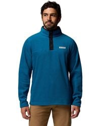 Columbia - Steens Mountain Half Snap Ii Polyester Fleece Pullover - Lyst