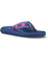 Rocket Dog - Spotlight Marlow Textile /Multi Flip Flops - Lyst