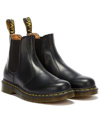 Dr. Martens Graeme Ii Polished Smooth Leather Chelsea Boots in Black for  Men | Lyst UK
