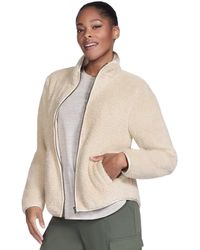 Skechers - Skech-Sherpa Jacket Fleece Jackets - Lyst