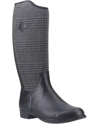 Muck Boot - Derby Tall Rubber /Plaid Winter Knee High Boots - Lyst