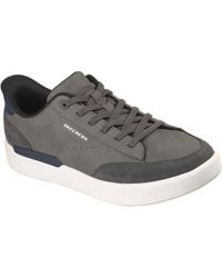 Skechers - Verloma Radical Synthetic Suede Trainers - Lyst