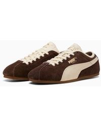 PUMA - Tackle Suede Chocolate/Alpine Snow Trainers - Lyst
