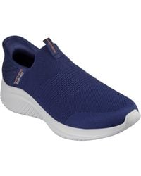 Skechers - Ultra Flex 3.0 Smooth Step 232450-Nvy Slip On Shoes - Lyst