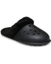 Crocs™ - Classic Fuzz Scuff Slippers - Lyst