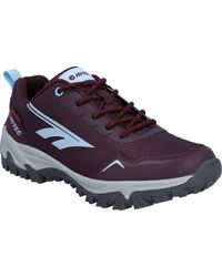 Hi-Tec - Jaguar Wp Synthetic Cherry/Moonstone Hiking Boots - Lyst