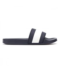 Tommy Hilfiger Essential Flag Pool Sliders Navy - Bleu