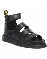 dr martens black sandals