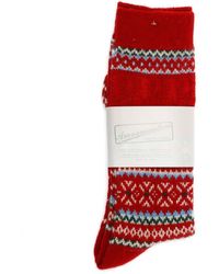Anonymous Ism - Snow Links Jq Crew Socks - Lyst