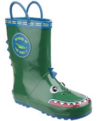 Cotswold - Puddle Rubber Crocodile Wellington Boots - Lyst