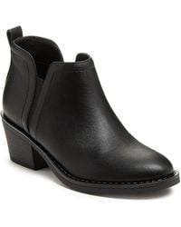 Rocket Dog - York Synthetic Heeled Ankle Boots - Lyst
