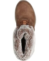 Skechers - On-The-Go Joy Cozy Charm Polyester Damen Chestnut Winter Stiefeletten - Lyst