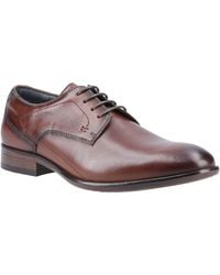 Pod - Carl Leather Cognac Lace-Up Shoes - Lyst